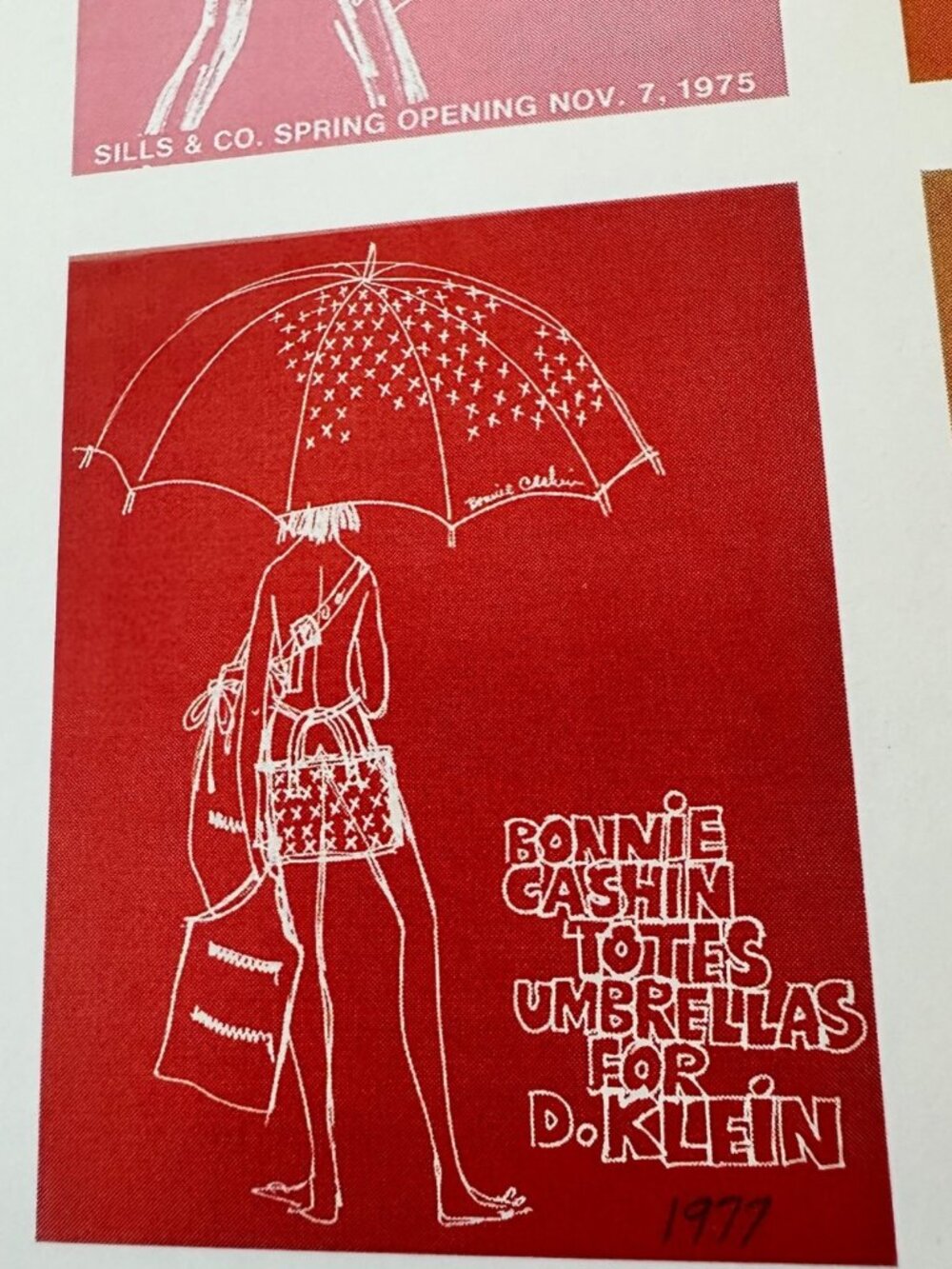Vintage BONNIE CASHIN Tote for D Klein, tan + brown canvas, very rare, 1977, GVC - Picture 16 of 16